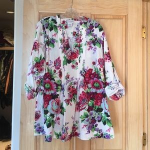 Soft Surroundings Floral Tunic
